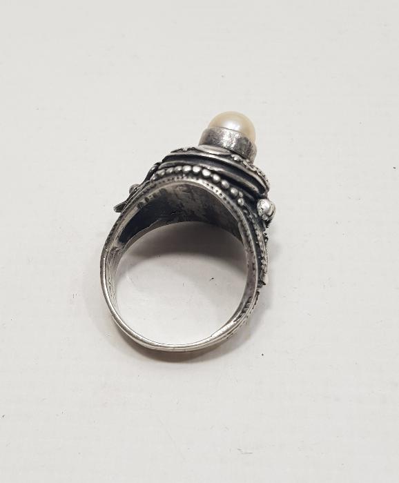 ÖZEL YAPIM GÜMÜŞ ZEHİR YÜZÜĞÜ