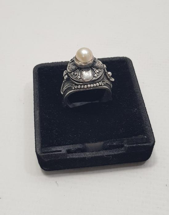 ÖZEL YAPIM GÜMÜŞ ZEHİR YÜZÜĞÜ