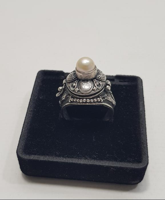 ÖZEL YAPIM GÜMÜŞ ZEHİR YÜZÜĞÜ