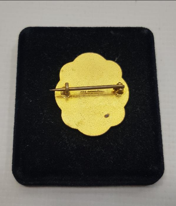 1. DÜNYA SAVAŞI 1914-1915 TARİHLİ İTTİFAK BAYRAKLI MİNELİ NADİR ROZET