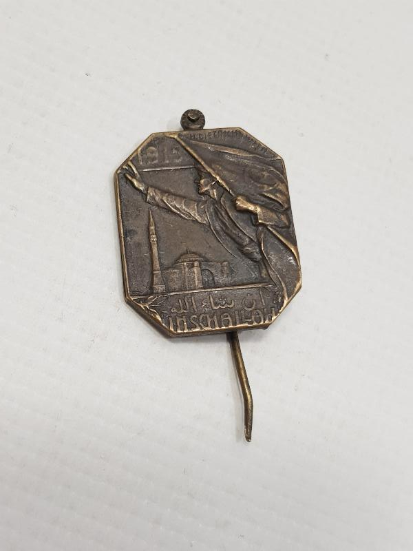 1. DÜNYA SAVAŞI 1915 TARİHLİ NADİR OSMANLI ROZET 