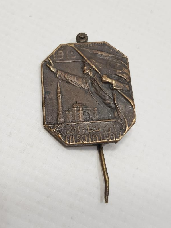 1. DÜNYA SAVAŞI 1915 TARİHLİ NADİR OSMANLI ROZET 