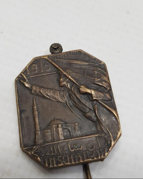 1. DÜNYA SAVAŞI 1915 TARİHLİ NADİR OSMANLI ROZET 