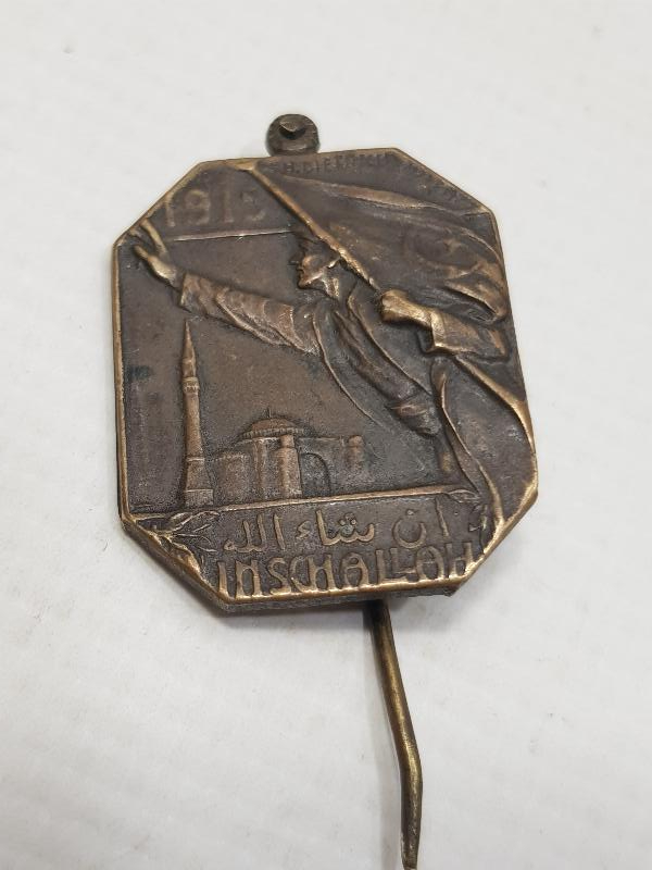 1. DÜNYA SAVAŞI 1915 TARİHLİ NADİR OSMANLI ROZET 