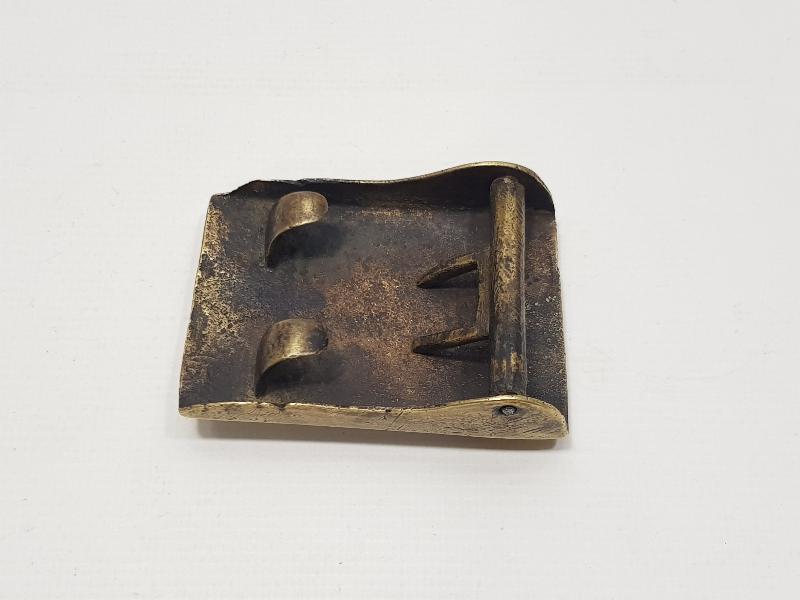 1. DÜNYA SAVAŞI DÖNEMİ ASAKİRİ ŞAHANE YAZILI OSMANLI SUBAY KEMER TOKASI