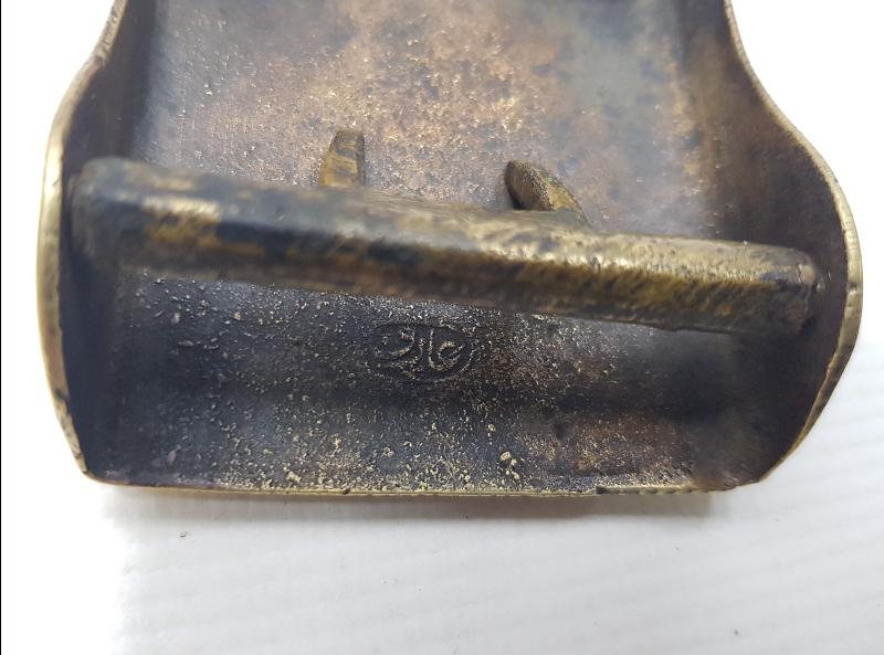 1. DÜNYA SAVAŞI DÖNEMİ ASAKİRİ ŞAHANE YAZILI OSMANLI SUBAY KEMER TOKASI