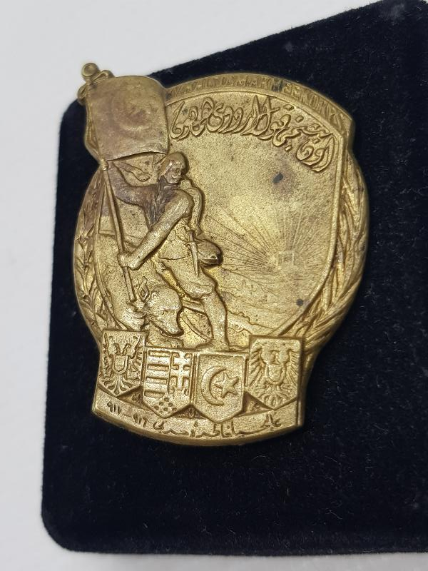 1. DÜNYA SAVAŞI OSMANLICA YAZILI GALİÇYA CEPHESİ NADİR ROZET 