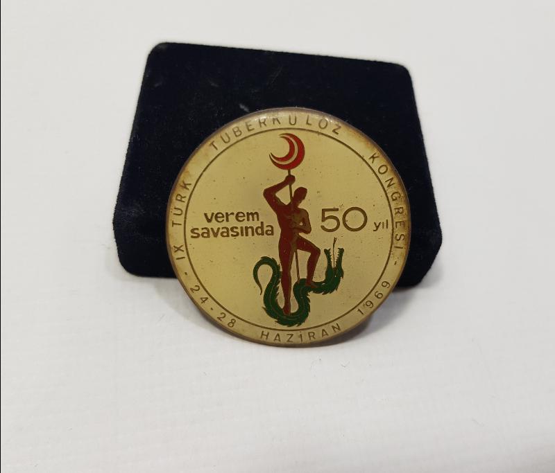 1969 TÜRK TÜBERKÜLOZ KONGRESİ ROZET