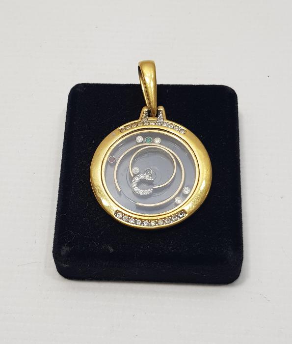 ALTIN KAPLAMA ŞANS KOLYESİ 