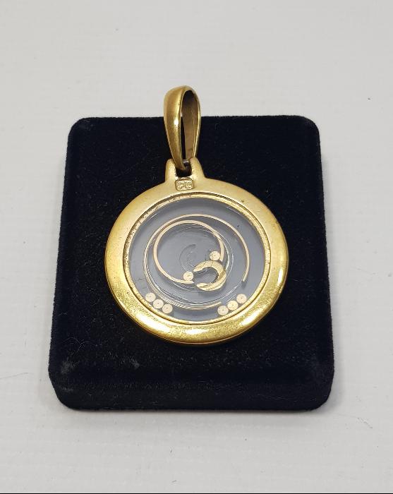 ALTIN KAPLAMA ŞANS KOLYESİ 