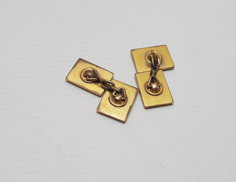 ANTİKA ALTIN KAPLAMA KOL DÜĞMELERİ