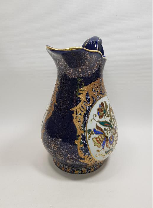 ANTİKA ALTIN YALDIZLI VE MİNELİ PORSELEN BANYO SETİ 