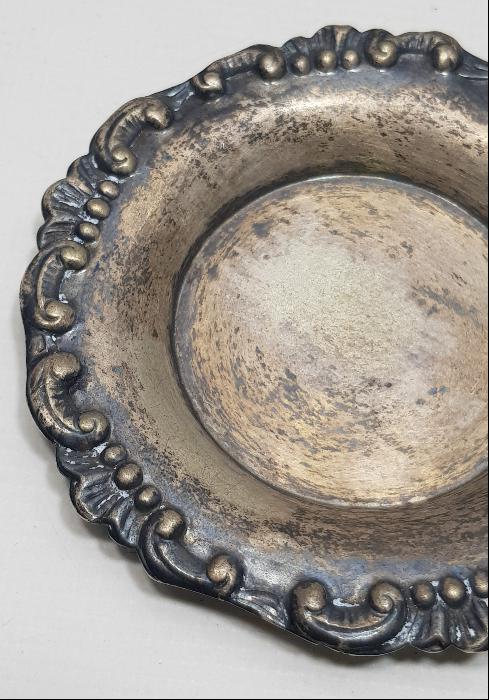 ANTİKA GÜMÜŞ ÇAY TABAĞI