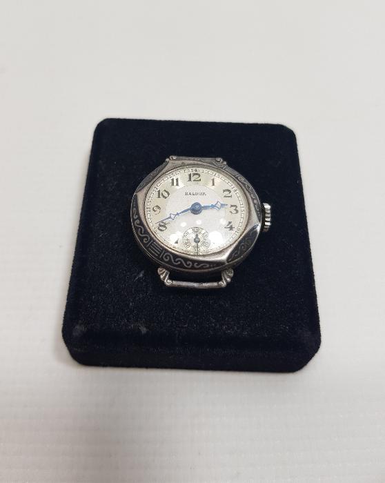 ANTİKA GÜMÜŞ KOL SAATİ