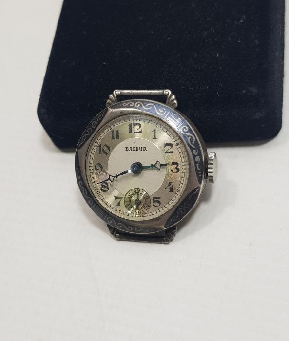 ANTİKA GÜMÜŞ KOL SAATİ