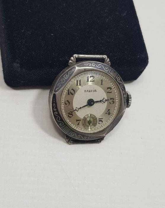 ANTİKA GÜMÜŞ KOL SAATİ