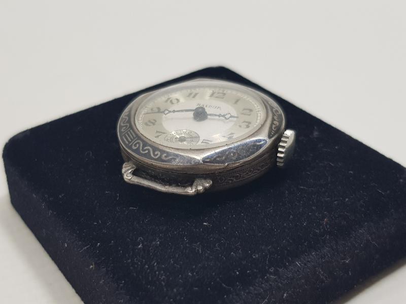 ANTİKA GÜMÜŞ KOL SAATİ