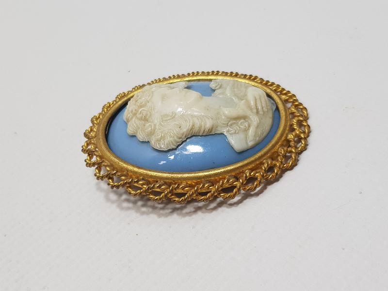ANTİKA KAMEO BROŞ