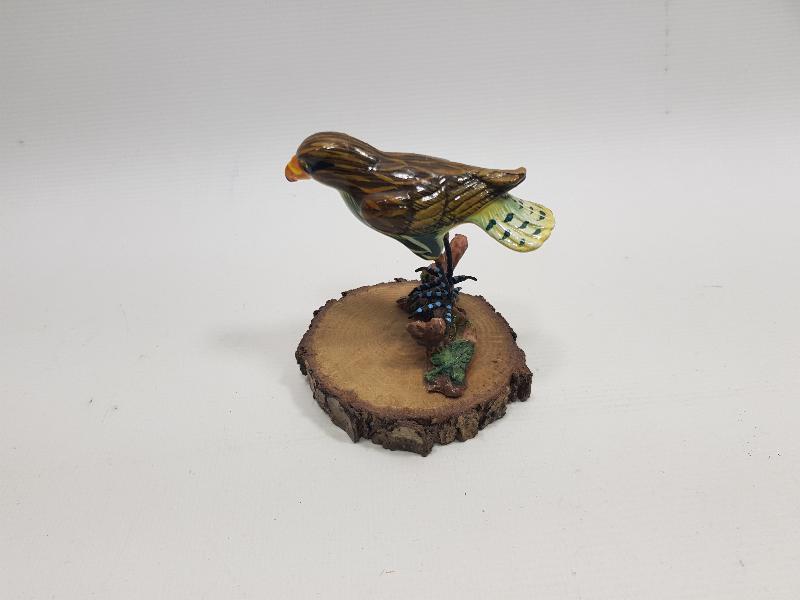 ANTİKA PAPIER MACHE KUŞ FİGÜRÜ