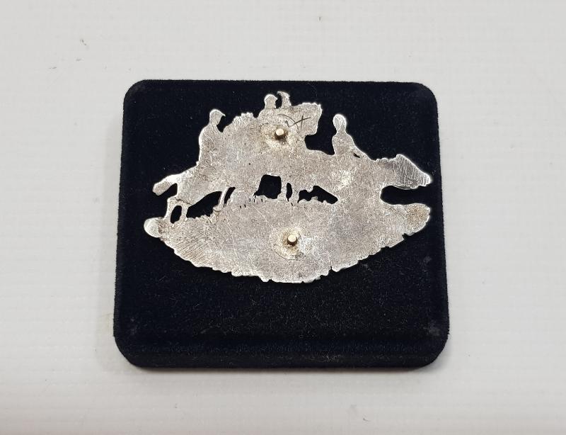 ATLI BİNİCİLER KONULU GÜMÜŞ BROŞ