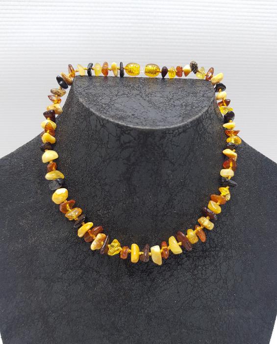 DAMLA KEHRİBAR ÇOCUK KOLYESİ 