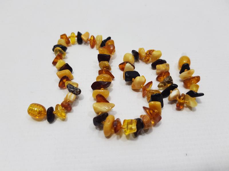 DAMLA KEHRİBAR ÇOCUK KOLYESİ 