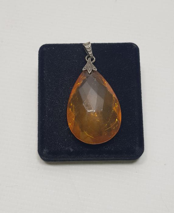 DAMLA KEHRİBAR KOLYE UCU