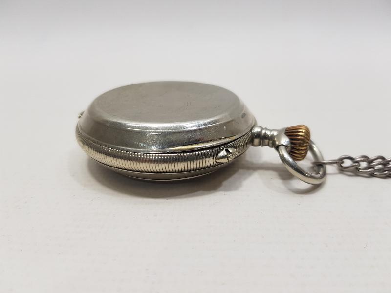 GRAVÜR KASA ANTİKA CEP SAATİ 