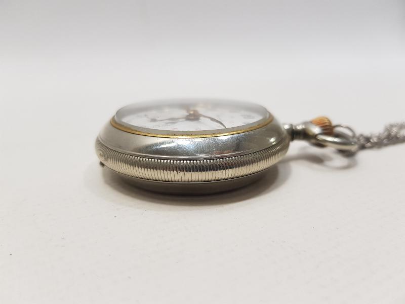 GRAVÜR KASA ANTİKA CEP SAATİ 