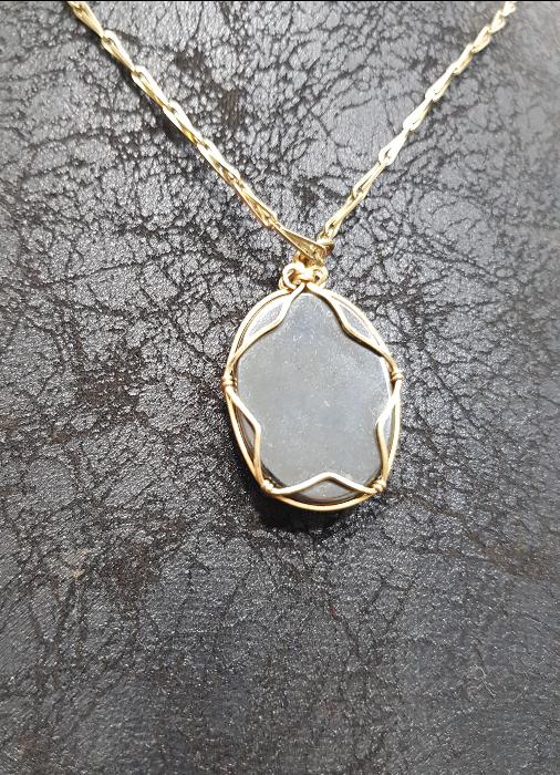 HEMATİT TAŞLI KOLYE