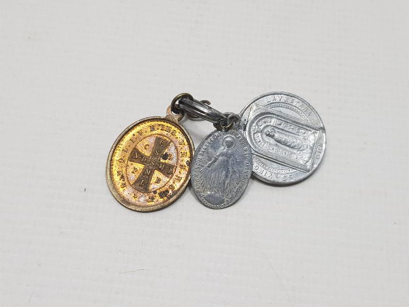 HIRİSTİYAN DİNİ ANTİKA KOLYE UÇLARI 