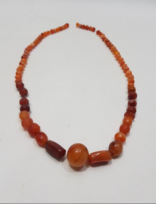 OSMANLI DÖNEMİ AKİK TAŞLI GERDANLIK