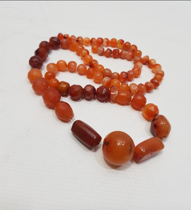 OSMANLI DÖNEMİ AKİK TAŞLI GERDANLIK