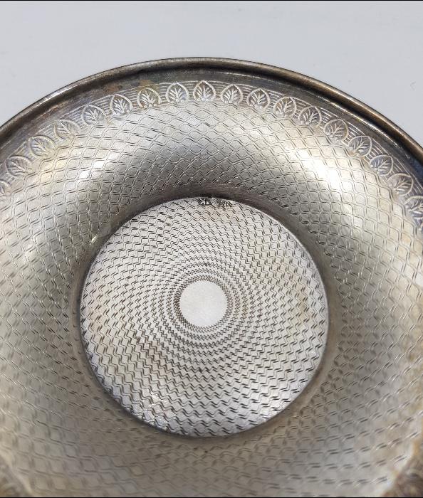 OSMANLI DÖNEMİ ANZAVUR İŞÇİLİKLİ GÜMÜŞ ÇAY TABAĞI