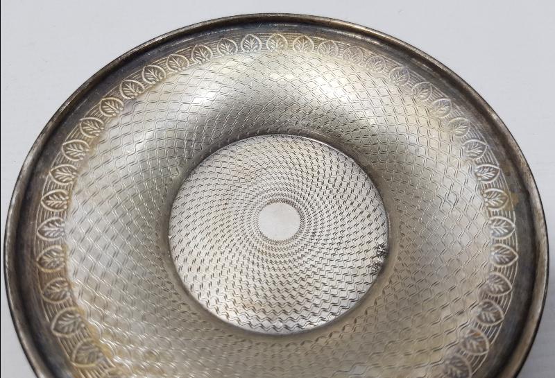 OSMANLI DÖNEMİ ANZAVUR İŞÇİLİKLİ GÜMÜŞ ÇAY TABAĞI