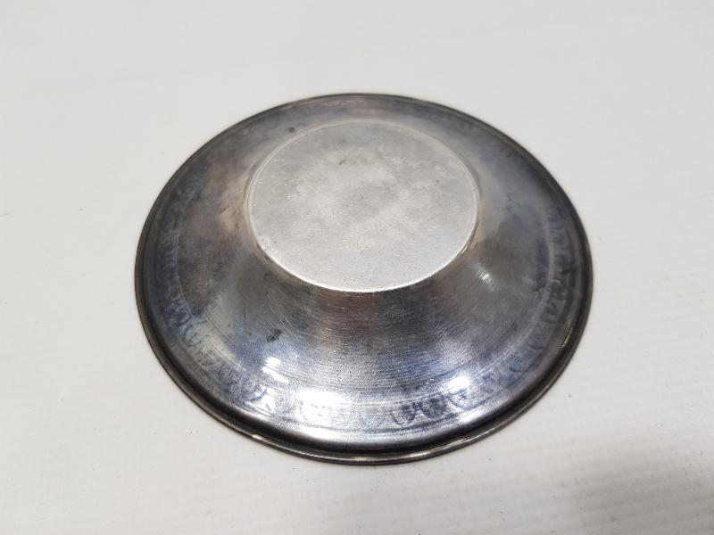 OSMANLI DÖNEMİ ANZAVUR İŞÇİLİKLİ GÜMÜŞ ÇAY TABAĞI