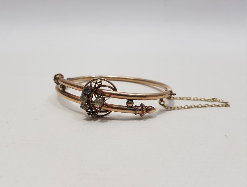 OSMANLI DÖNEMİ AY YILDIZLI ALTIN BİLEZİK