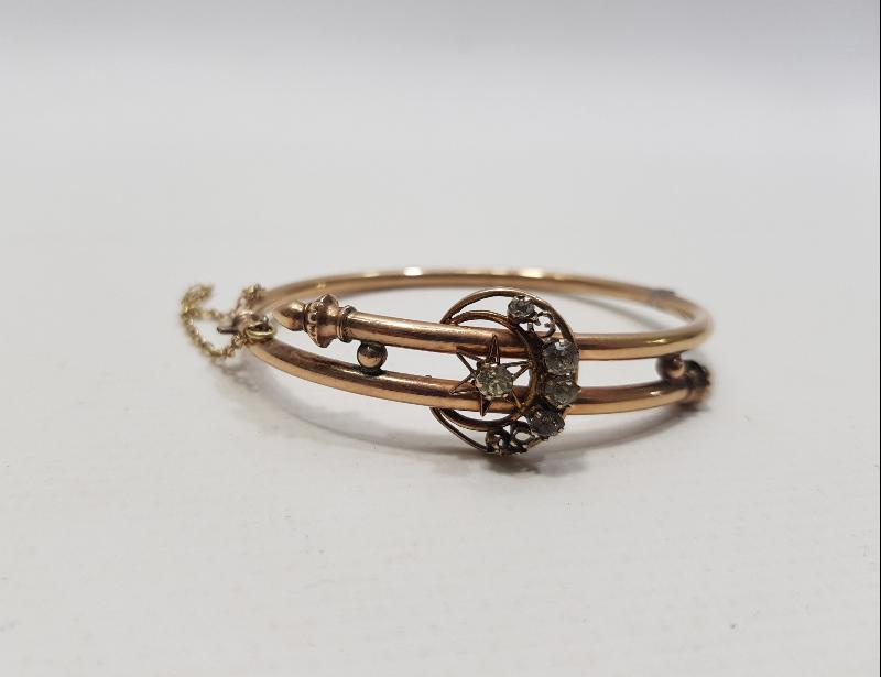 OSMANLI DÖNEMİ AY YILDIZLI ALTIN BİLEZİK