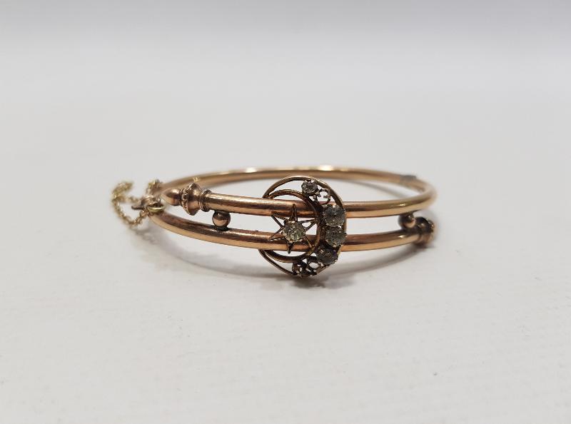 OSMANLI DÖNEMİ AY YILDIZLI ALTIN BİLEZİK