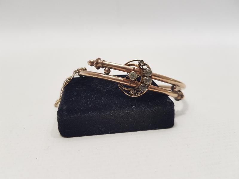 OSMANLI DÖNEMİ AY YILDIZLI ALTIN BİLEZİK