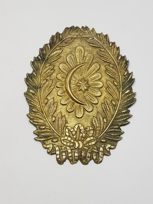 OSMANLI DÖNEMİ AY YILDIZLI BRONZ ASKERİ ARMA