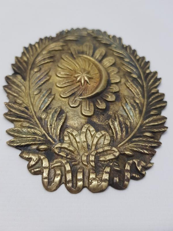 OSMANLI DÖNEMİ AY YILDIZLI BRONZ ORDU ARMASI