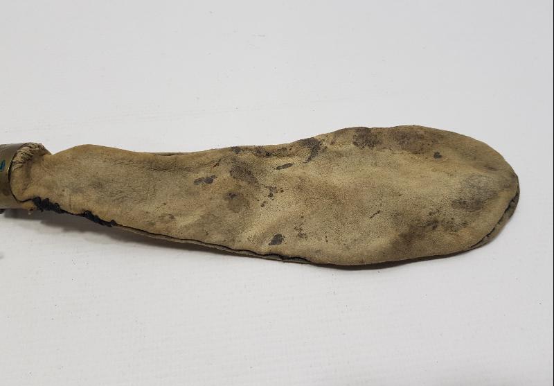 OSMANLI DÖNEMİ NADİR DERİ BARUTLUK