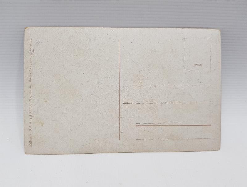 OSMANLI DÖNEMİ NADİR İZMİR KARTPOSTALI