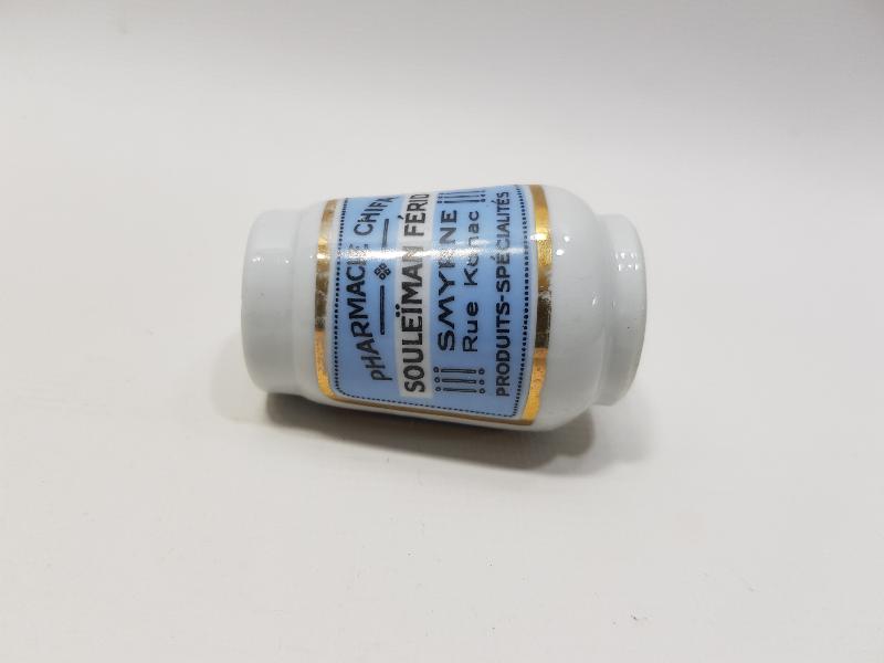 OSMANLI DÖNEMİ SÜLEYMAN FERİD İZMİR ŞİFA ECZANESİ NADİR PORSELEN KÜRDANLIK