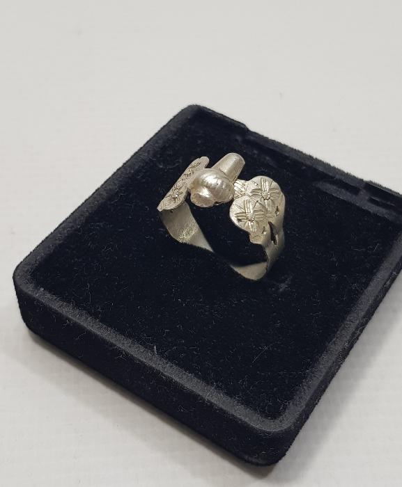 OSMANLI DÖNEMİ TEKKE İŞİ MEVLEVİ SİKKE FORMLU GÜMÜŞ YÜZÜK