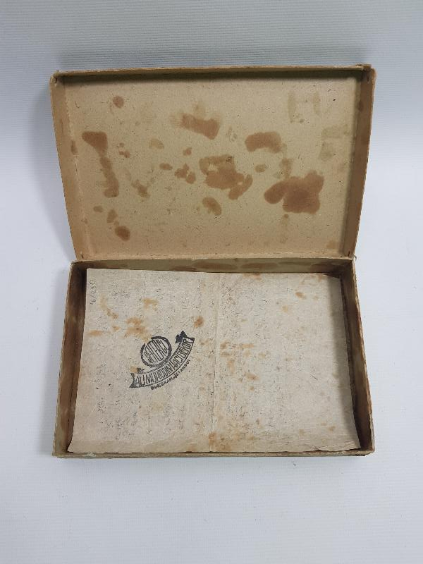 OSMANLICA DÖNEMİ ALİ MUHİDDİN HACI BEKİR MUKAVVA ŞEKERLEME KUTUSU