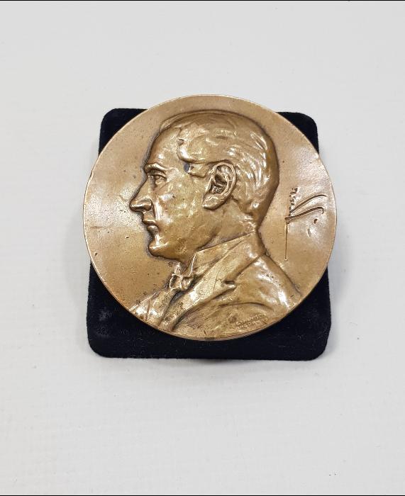 OSMANLICA GAZİ MUSTAFA KEMAL İMZALI BÜYÜK BOY ATATÜRK MADALYON