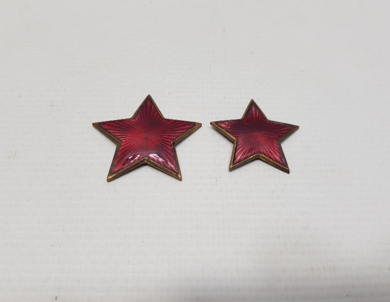 RUS ASKERİ MİNELİ YILDIZ ROZETLER