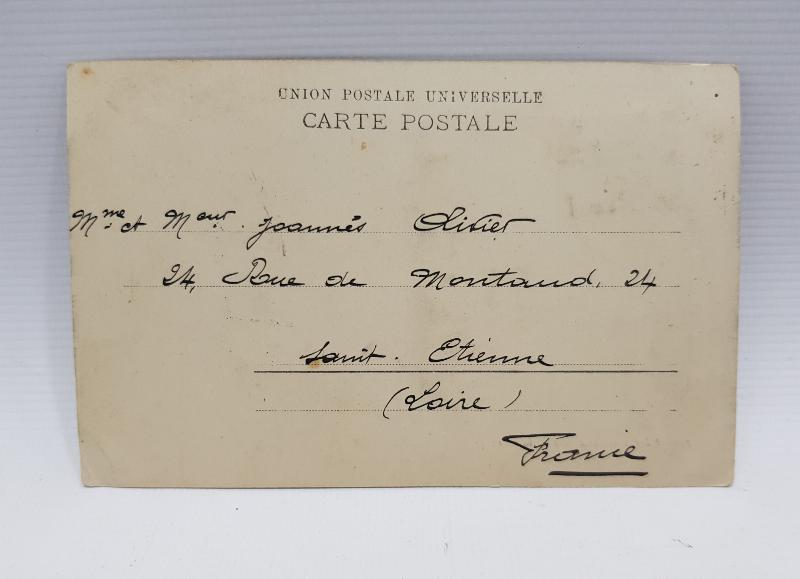 SMYRNE - OSMANLI DÖNEMİ NADİR İZMİR KARTPOSTALI